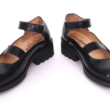 Giraudon Leather Mary Janes