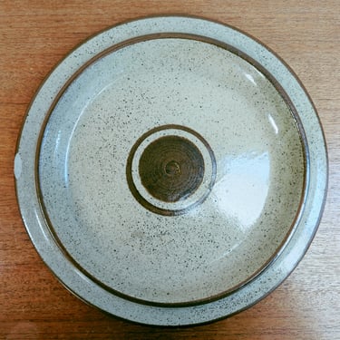 Vintage Fabrik Dinner Plate | Test Pattern | Jim McBride | Seattle Pottery 