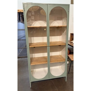 Green Metal Cabinet