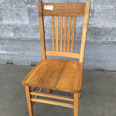 Oak Dining Chair (Seattle)