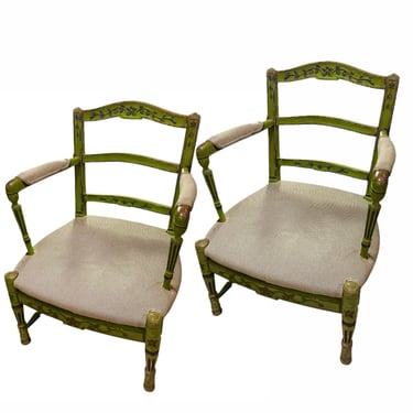 Pair French Chairs