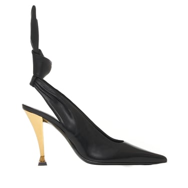 Givenchy Women Beauw Nappa Leather Slingback Pumps