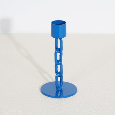 Blue Chain Candle Holder by BOONIES 