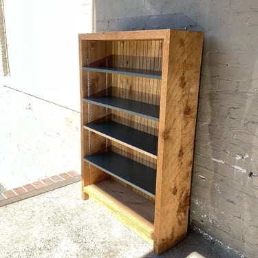 Reclaimed Oak Bookcase with Laminate Shelves