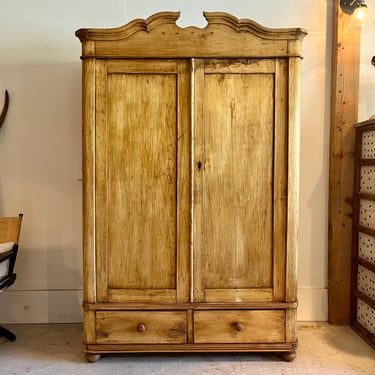 Antique Pine Armoire