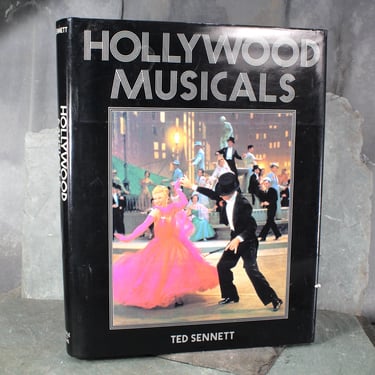 Hollywood Musicals by Ted Sennett | 1985 Hollywood Coffee Table Book | Classic Hollywood Musicals | Bixley Shop 