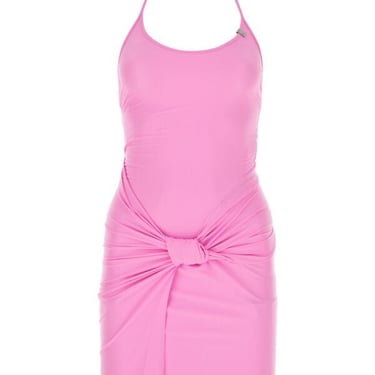 Alyx Women Pink Satin Mini Dress