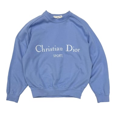 Dior 'Sports' Baby Blue Crew Sweatshirt