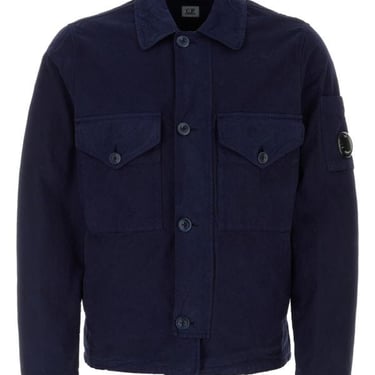 C.P. Company Man Navy Blue Cotton Jacket