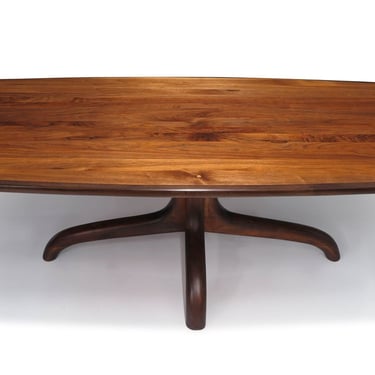 1967 Arthur Espenet Carpenter Black Walnut Dining Table