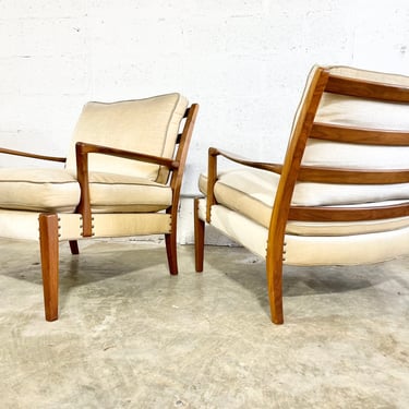 Arne Norell Easy Chairs Model “Loven” 