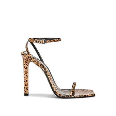 Saint Laurent Pam 110 Leopard Sandals Women