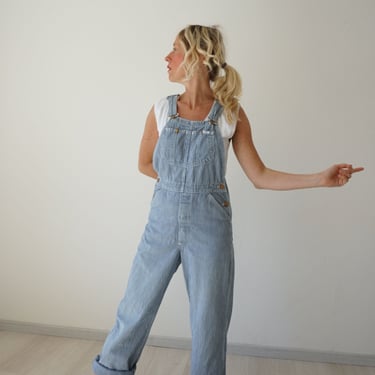 80s Overalls Lee Denim Dungarees Jean Jumpsuit Overall Pants