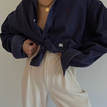 Vintage Aubergine Ralph Lauren Button Down Shirt