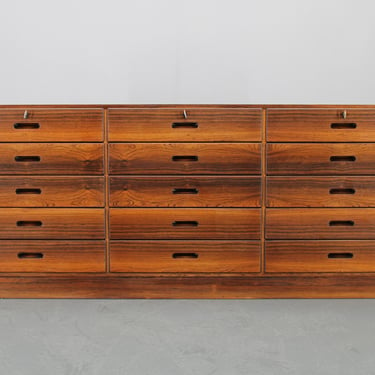 1960s Rare Kai Winding Chest of Drawers or Sideboard, Restored 