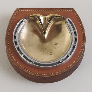 HERMÉS, DUPRE LAFON HORSESHOE ASHTRAY 1950