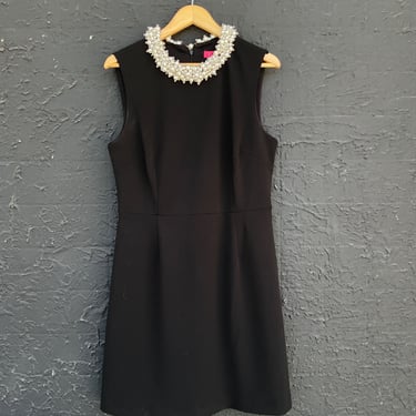 Betsy Johnson Pearl Collar Dress \/ Med