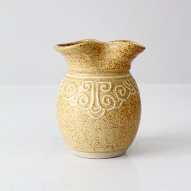 vintage studio pottery vase 