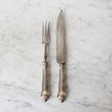 Vintage Carving Set