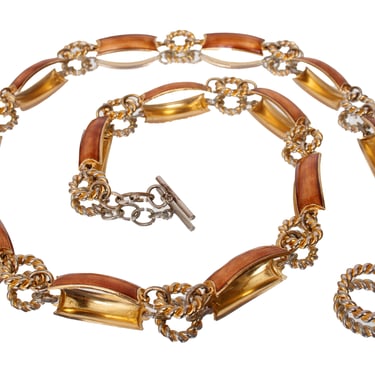 1970s Gucci Chain Link Belt