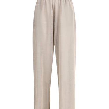 Alaïa Women Silk And Linen Pants