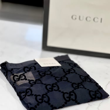 Gucci Logo Tights, Size XL, NEW