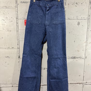 Vintage 1940s Deck Pants Overalls Pants WWII Overalls USN