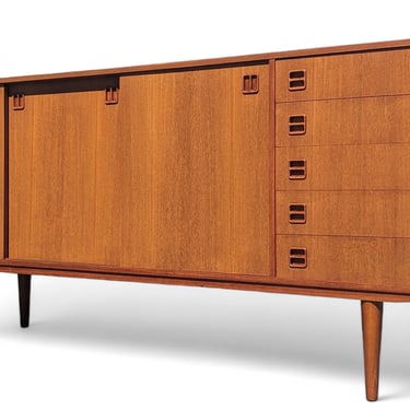 Mid Century Danish Modern Teak Credenza 