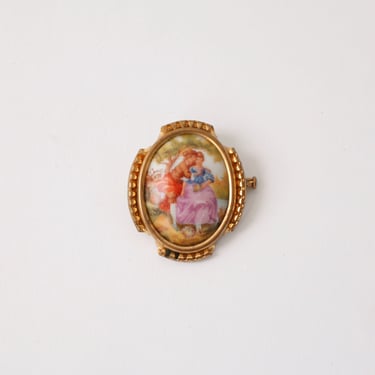 Vintage Limoges France Brooch