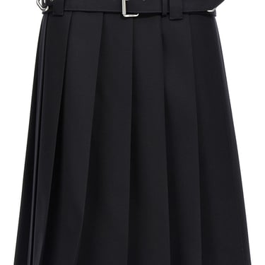 Prada Women Pleated Skirt