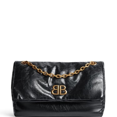 Balenciaga Women Medium Monaco Chain-Strap Bag