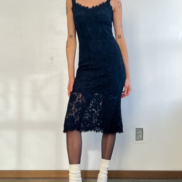 Dolce &amp; Gabbana Black Lace Dress (S)