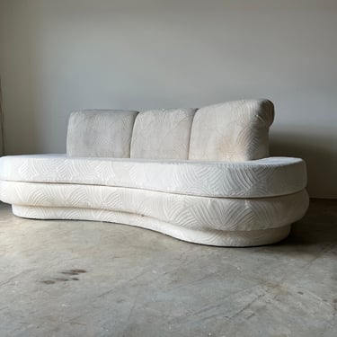 Adrian Pearsall - Style Postmodern Cloud Kidney Shaped Sofa 