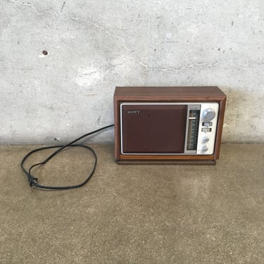 Vintage Sony Am / Fm Radio