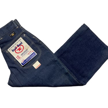 New Old Stock ~ Vintage 1950s Kids Anvil Brand Sanforized Denim Jeans ~ New w/ Tags ~ NWT / NOS 