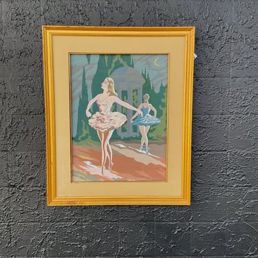 Paint by Numbers Ballerina Dancers