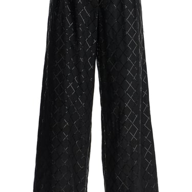 Rotate Wide Pants With Sequins. Women