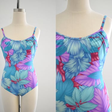 1970s/80s Jantzen Floral Swimsuit 
