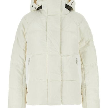 Canada Goose Woman Ivory Nylon Junction Down Jacket