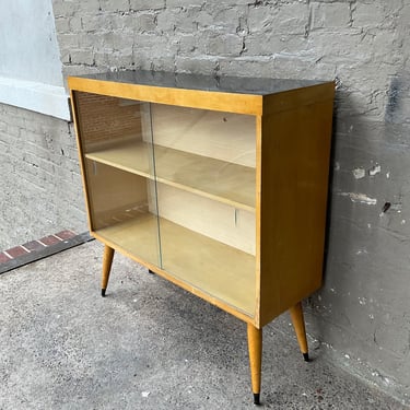 MCM Sliding Glass Door Bookcase