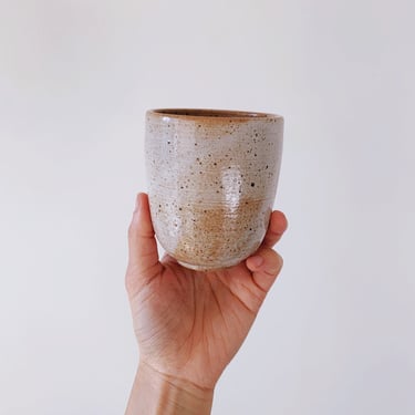 Enoki Tumbler // handmade ceramic pottery 