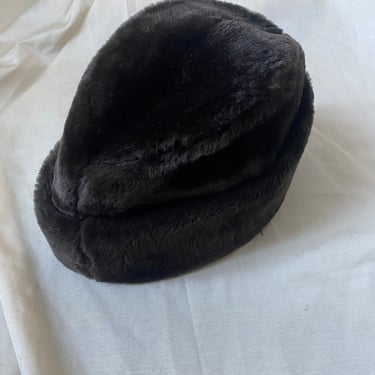 50s Faux Fur Crossack Hat 