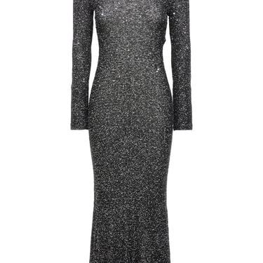 Balenciaga Women Sequin Maxi Dress