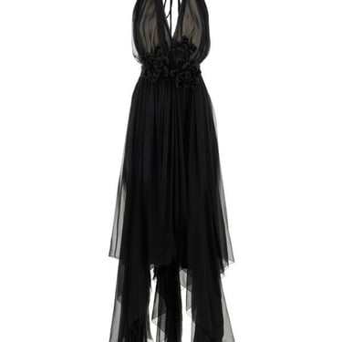 Dolce & Gabbana Woman Black Chiffon Dress