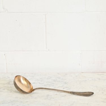 vintage 1930s french silver ladle