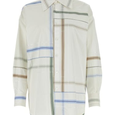 Bottega Veneta Women Embroidered Poplin Shirt