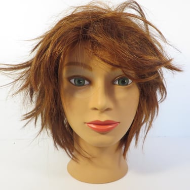 Vintage Mannequin Head - Mannequin Head with Hair 