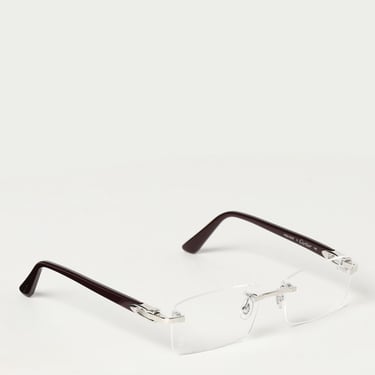 Cartier Optical Frames Men Silver Men