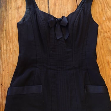 Private Listing Chanel Black Bustier Top