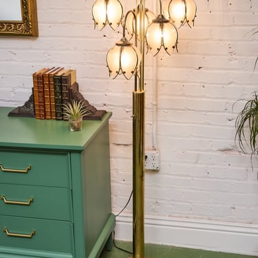 Vintage Lotus Lamp